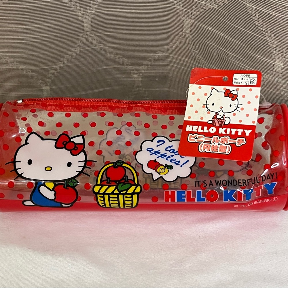 2009 Hello Kitty Red Pencil Case